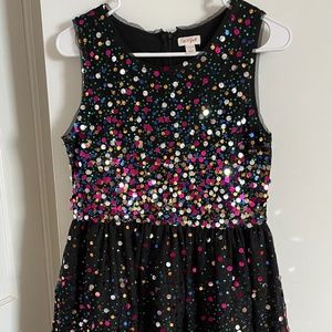 Girls sequin party dress